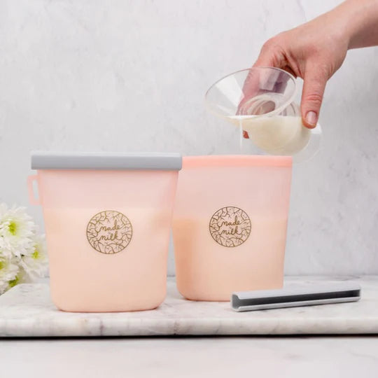 Reusable Breastmilk Storage Bags - 2PK - Made To Milk