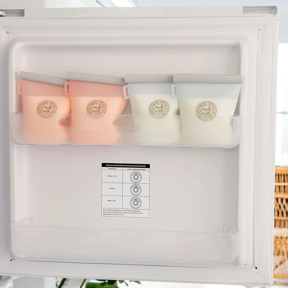 Reusable Breastmilk Storage Bags - 2PK - Made To Milk