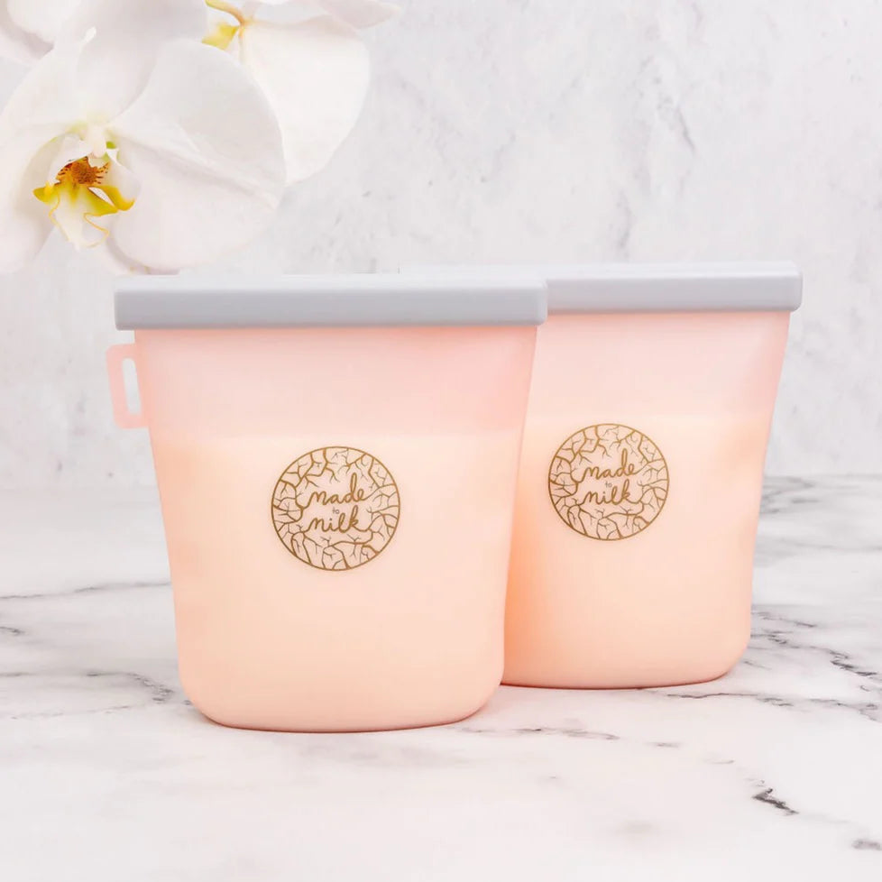 Reusable Breastmilk Storage Bags - 2PK - Made To Milk