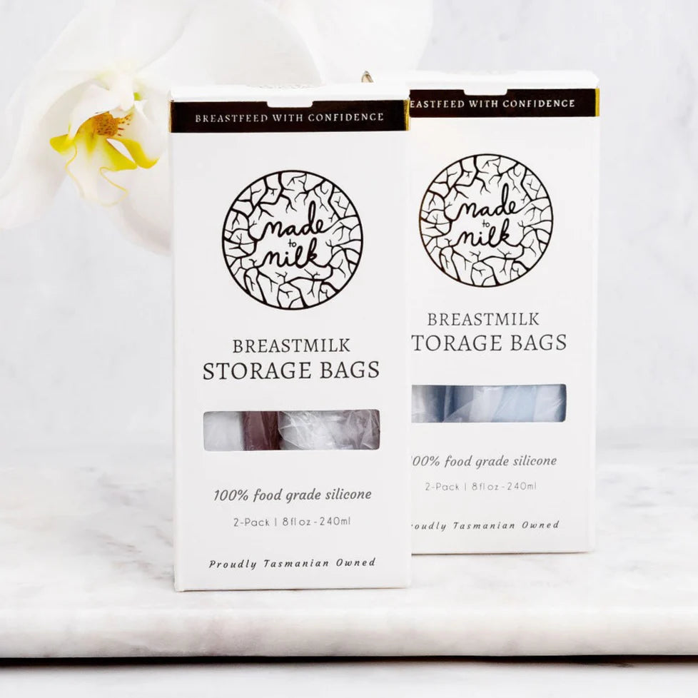 Reusable Breastmilk Storage Bags - 2PK - Made To Milk